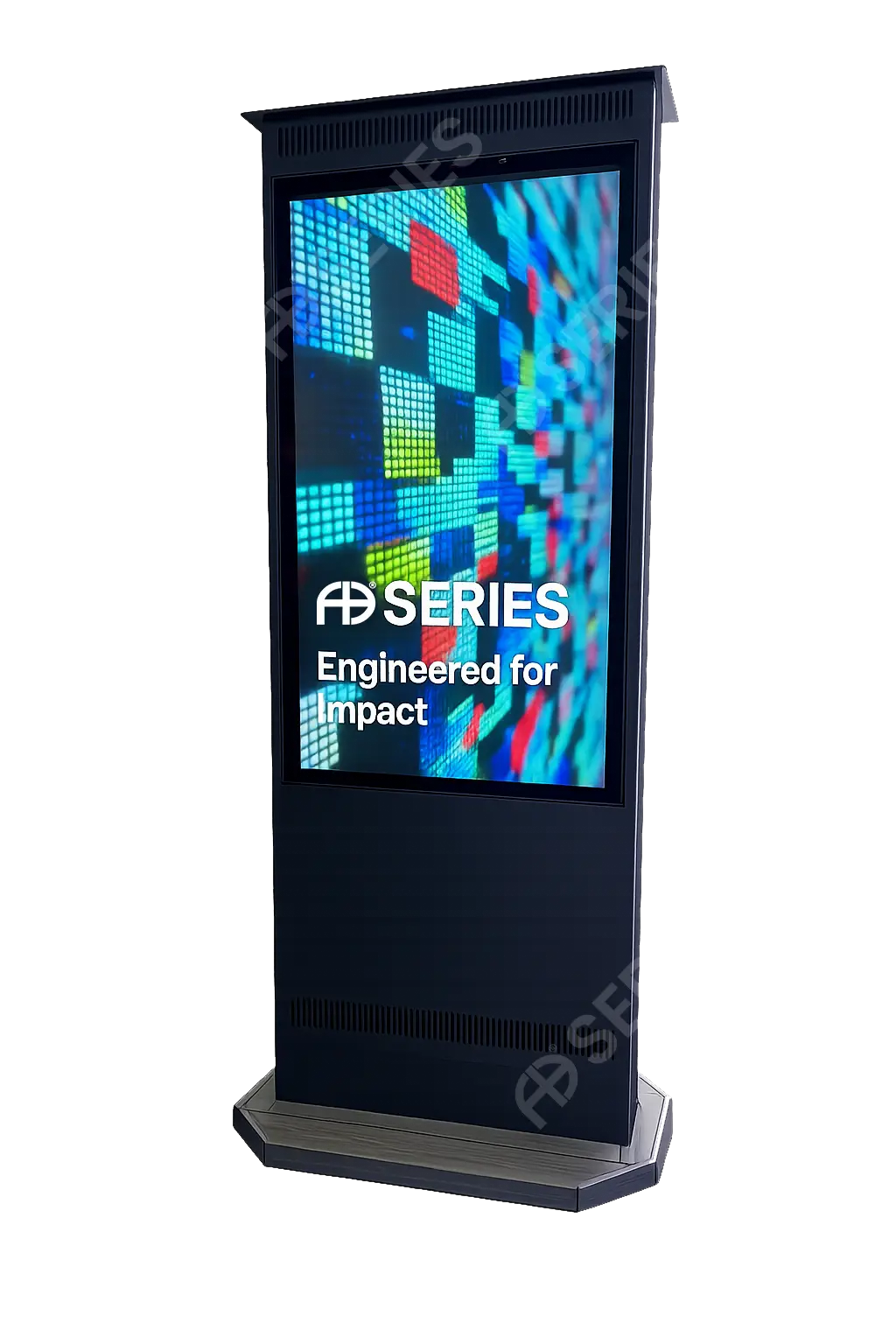 AD Series 65-inch outdoor display totem