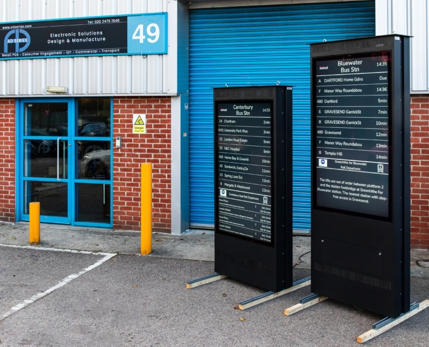 Standard and short 65inch totems-min